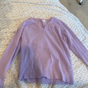 Lavender/Violet Cashmere MINNIERose sweater